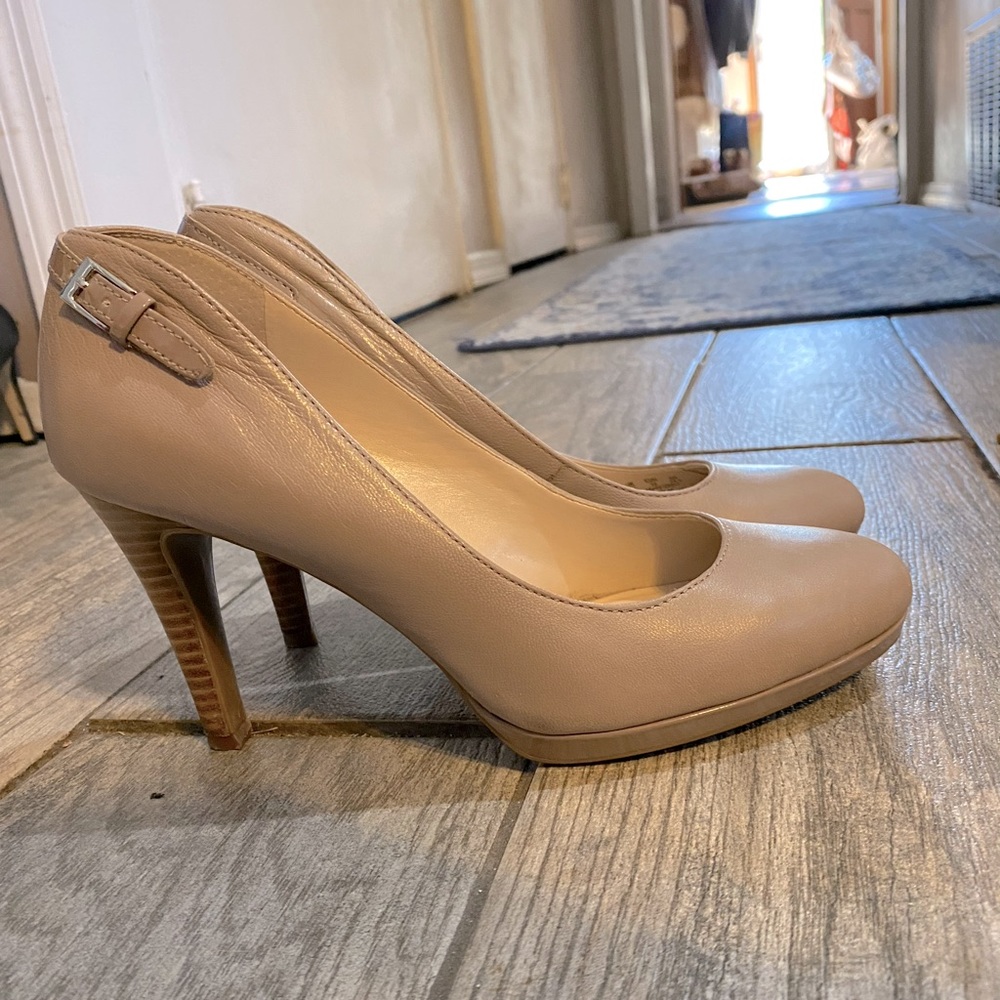 Franco Sarto Nude Shoes 8